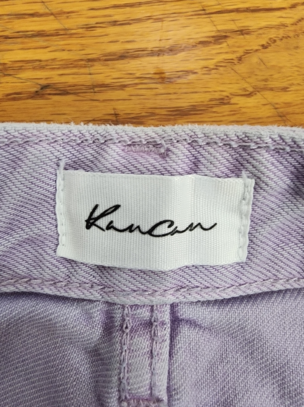 KANCAN Lilac Distressed High-Rise Jeans - Picture 6 of 8